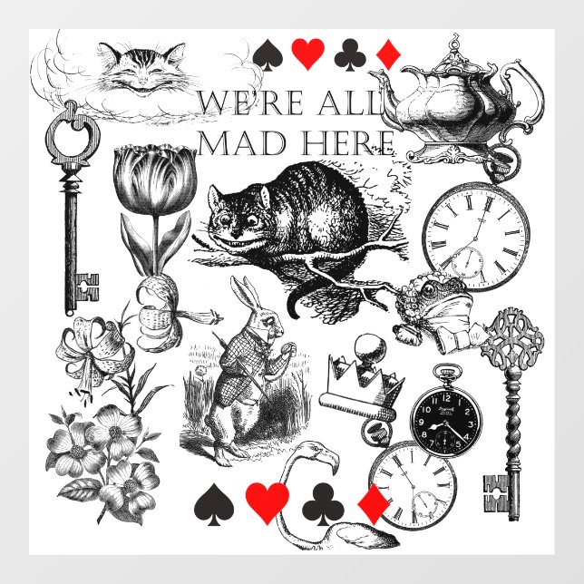 Cheshire Cat classic alice in wonderland mad (Sheet)