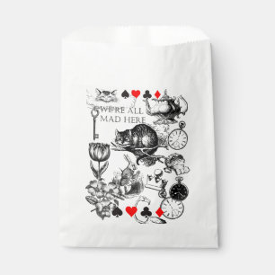 Cheshire Cat classic alice in wonderland mad Favour Bag
