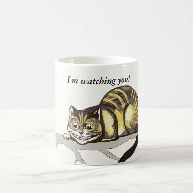 Cheshire Cat Coffee Mug (Center)