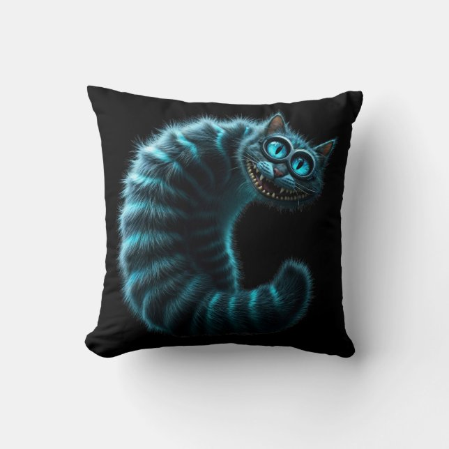 Cheshire Cat Cushion (Front)