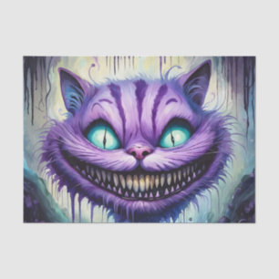 Cheshire Cat Decoupage Paper – Gothic Alice 