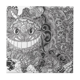 Cheshire Cat Design Tile
