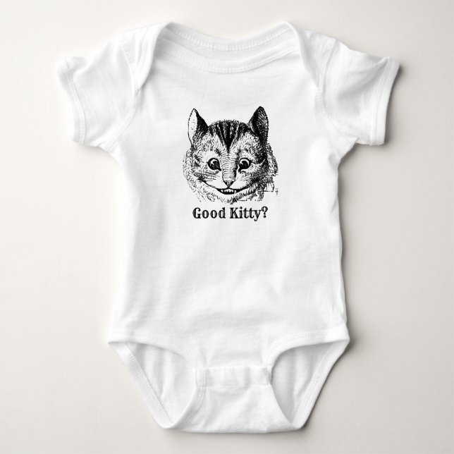Cheshire Cat from Alice In Wonderland  Baby Bodysuit (Front)
