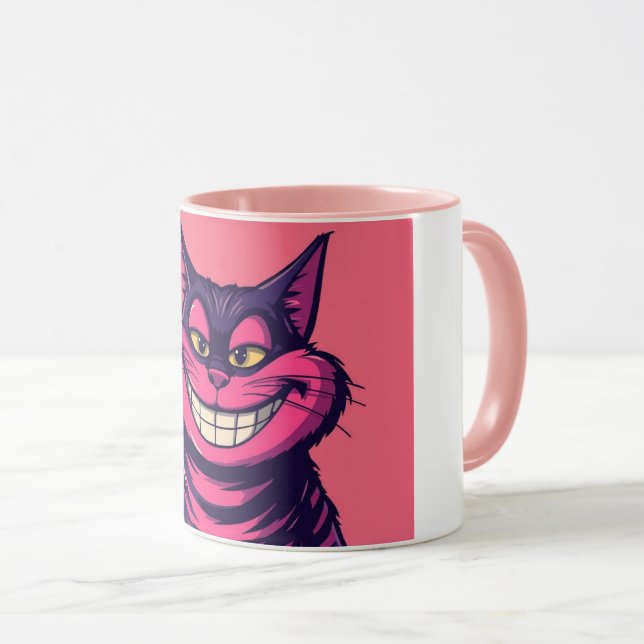 Cheshire Cat Mug (Front Right)