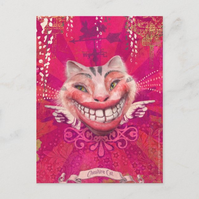 Cheshire Cat Postcard (Front)