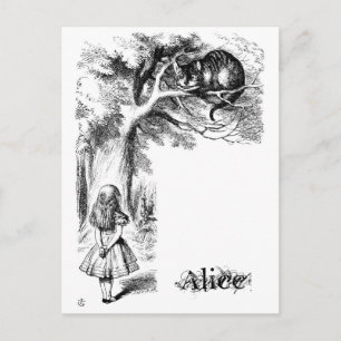 Cheshire Cat Postcard