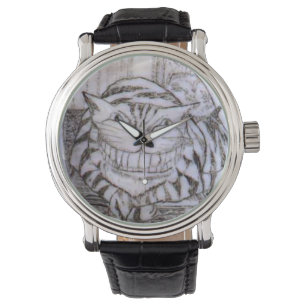 Cheshire Cat Scrimshaw Classic Watch