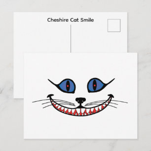 Cheshire Cat Smile Postcard