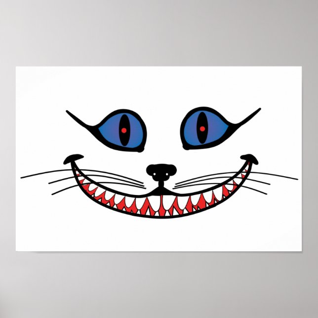 Cheshire Cat Smile  Poster (Front)