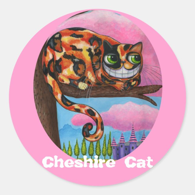 Cheshire Cat Sticker (Front)