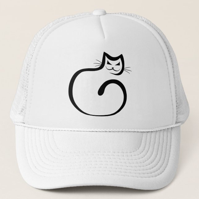 Cheshire Cat Trucker Hat (Front)