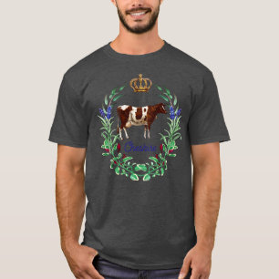 Cheshire County England New Hampshire Dairy Cow T-Shirt