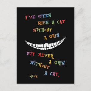 Cheshire Grin IV Postcard