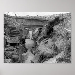 Cheshire Reg't at the Somme Poster