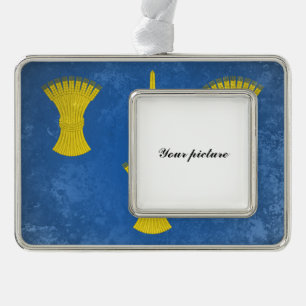 Cheshire Silver Plated Framed Ornament