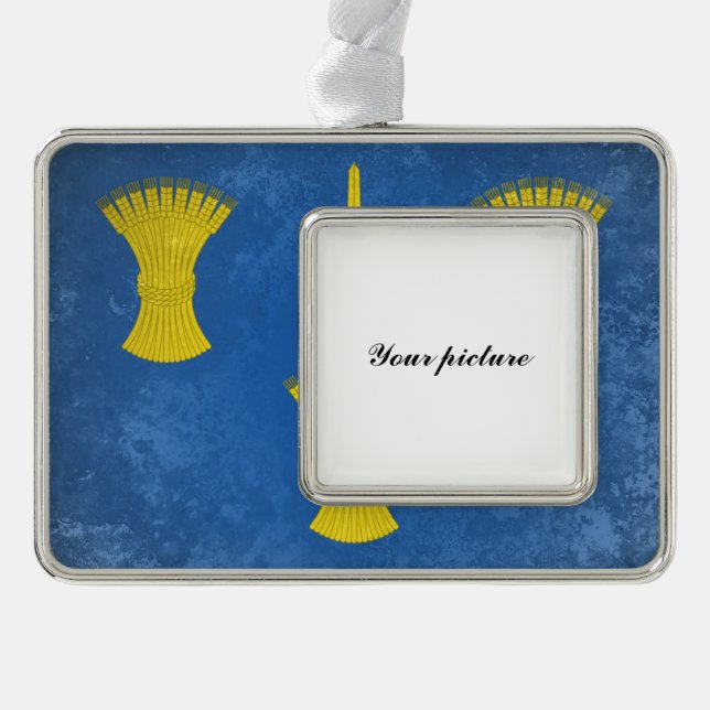 Cheshire Silver Plated Framed Ornament (Front)