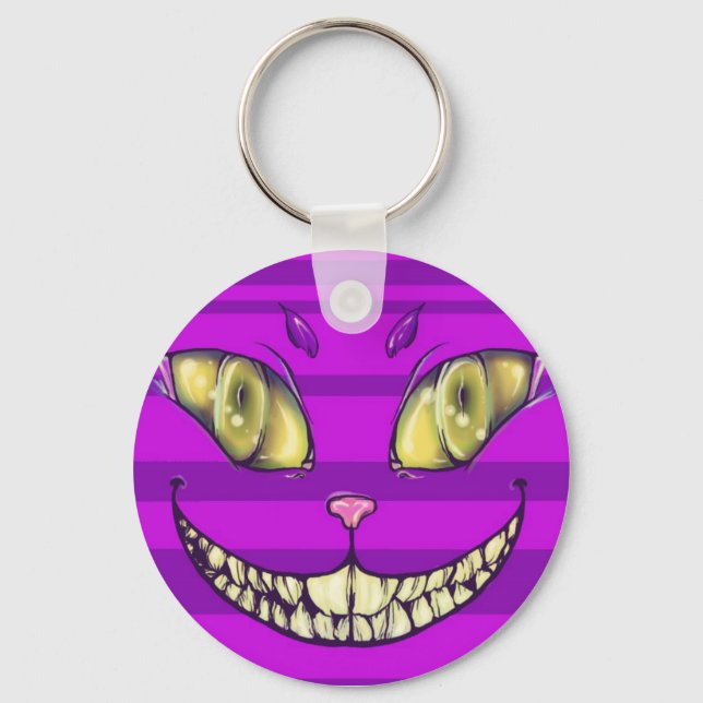 cheshire Smile Key Ring (Front)