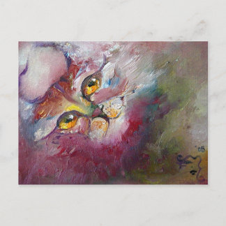 Cheshire Smile Postcard