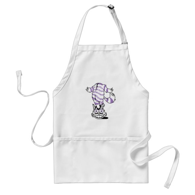 cheshire the cat standard apron (Front)