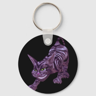 chesire cat key ring