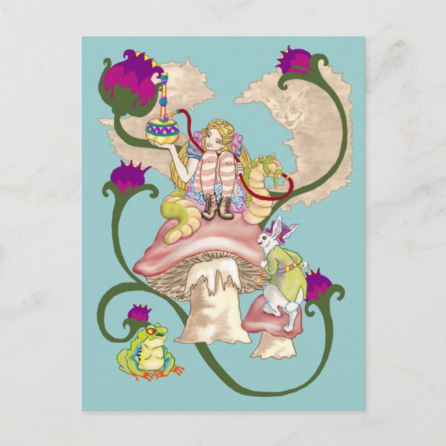 Chesire Smoke Postcard (Front)