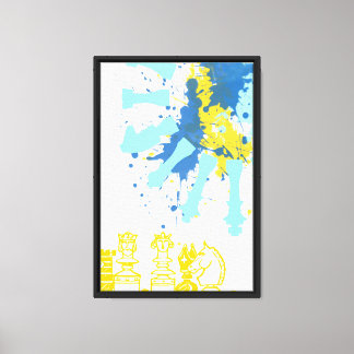Chess Again Canvas Print