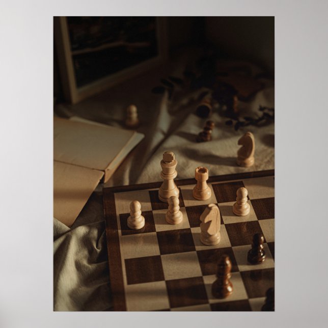 Chess art photograph  poster (Front)