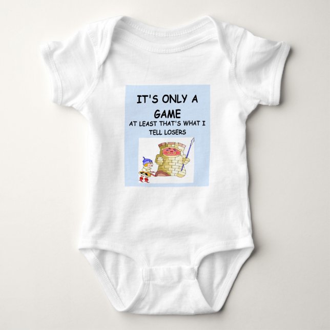 chess baby bodysuit (Front)