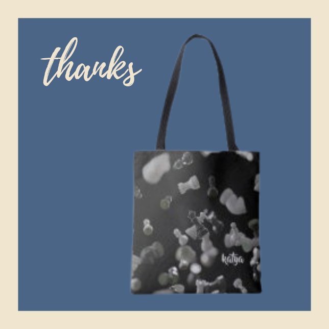 Chess Background Simple Wallpaper Game Tote Bag (Creator Uploaded)