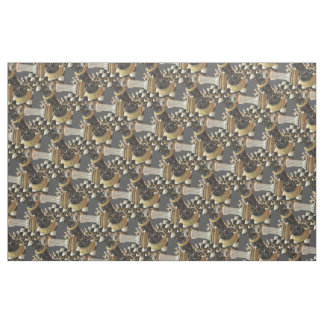 Chess Battle Chess Board Fabric