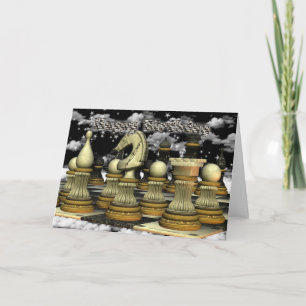 Chess Birthday Card