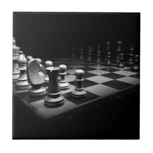 Chess Black White Chess Pieces King Chess Board Tile