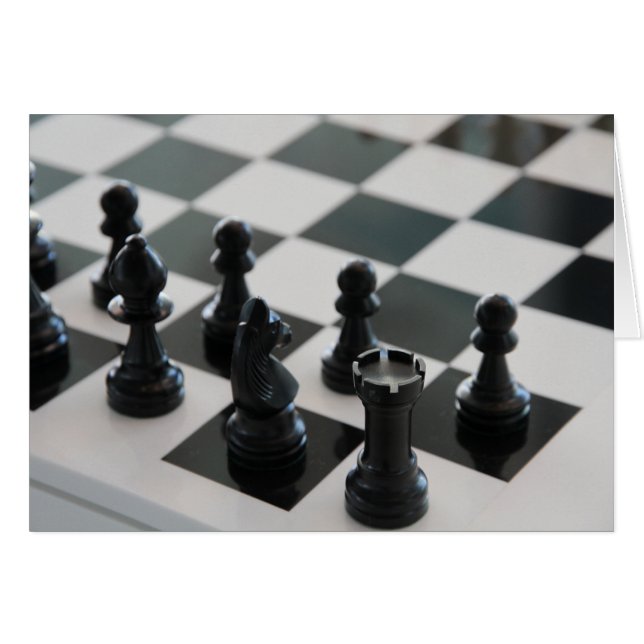 Chess Board and Pieces (Front Horizontal)