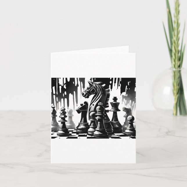 Chess Board  Card (Front)