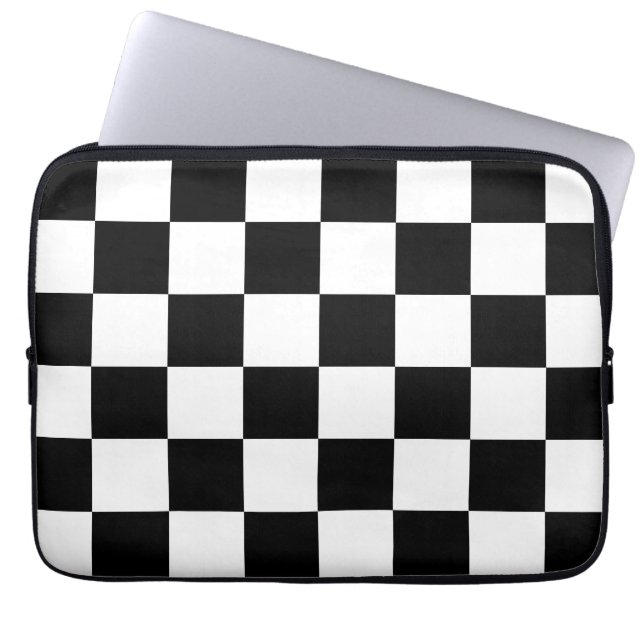 chess board laptop sleeve (Front)