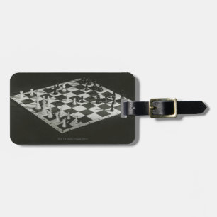 Chess Board Luggage Tag