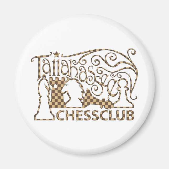 Chess Board Magnet (Front)