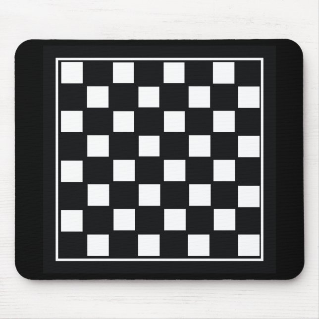 Chess Board Mouse Pad (Front)