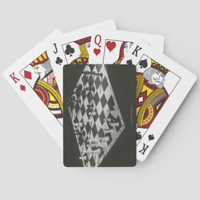 Chess Board Playing Cards (Back)