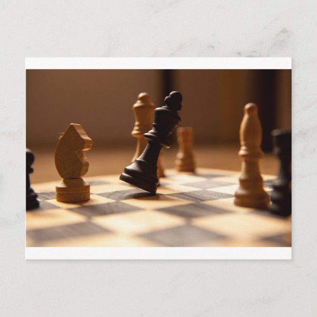 Chess board postcard (Front)