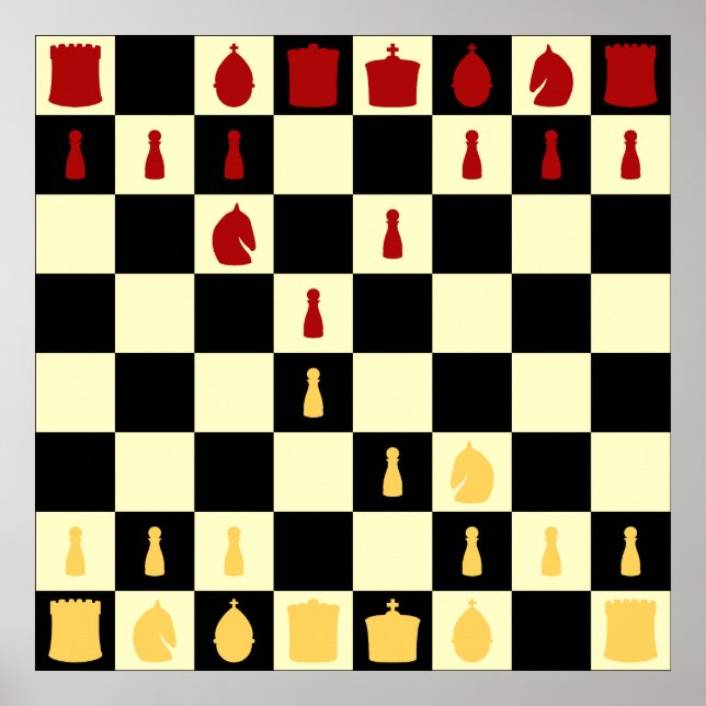 Chess Board Poster (Front)