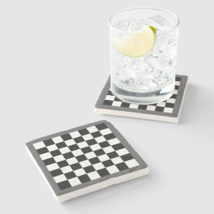 Chess Board Stone Coaster
