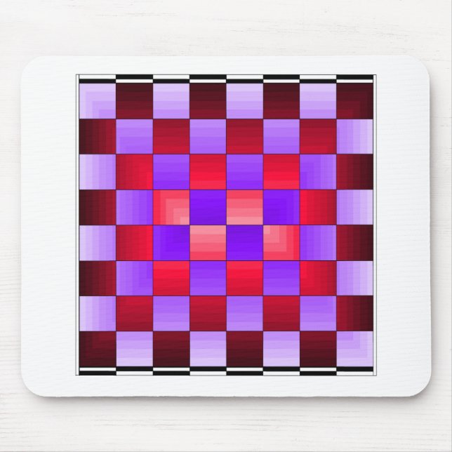 Chess Board X1 CricketDiane Spectrum Colours Mouse Pad (Front)