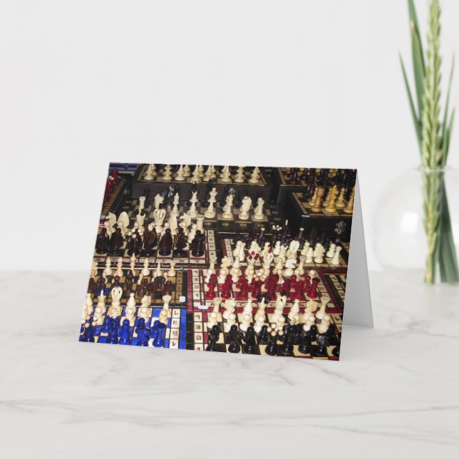 Chess Boards Madness Card (Front)