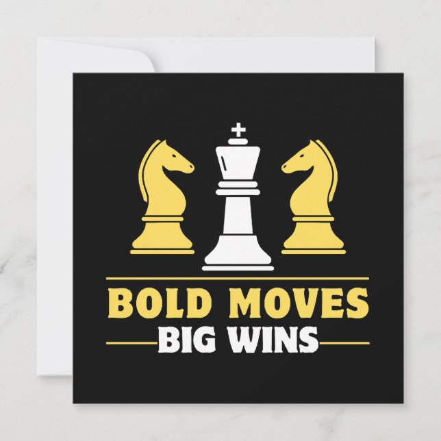 Chess - Bold moves, big wins (Front)