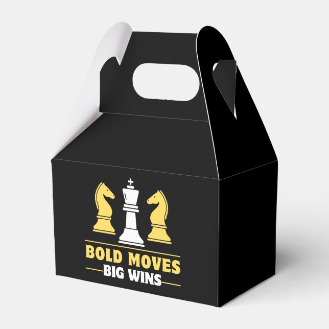 Chess - Bold moves, big wins Favour Box (Front Side)