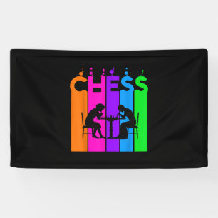 Chess Bubble Hobby And Sport Gift Idea Banner