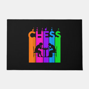 Chess Bubble Hobby And Sport Gift Idea Doormat