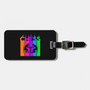 Chess Bubble Hobby And Sport Gift Idea Luggage Tag