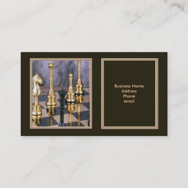 Chess Business Card (Front)